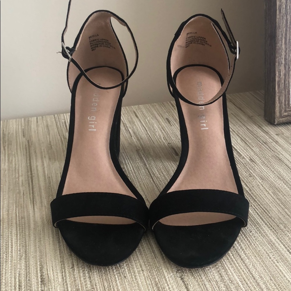 Madden Girl Suede Heels - Beella